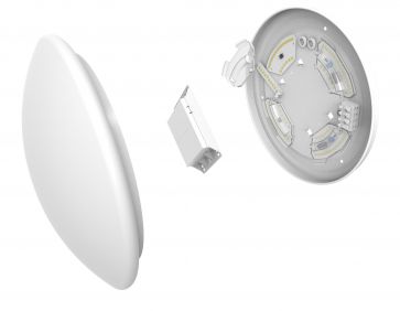 PIC 38 12D Pico LED Bulkhead White IP44 380mm 12w