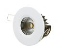 A fire rated LED downlight