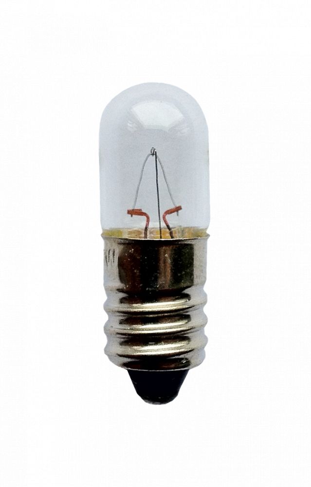 12v 2w E10 mini light bulb (27mm x 10mm, MES, miniature screw cap) - £1.16