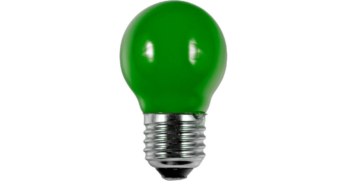 small green light bulbs