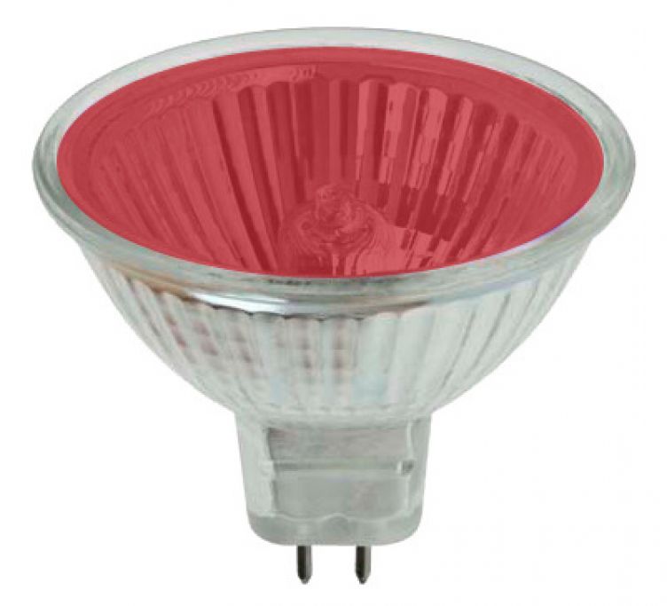 W Red V Mr Halogen Spot Light Bulb Coloured Fire Light Fireplace