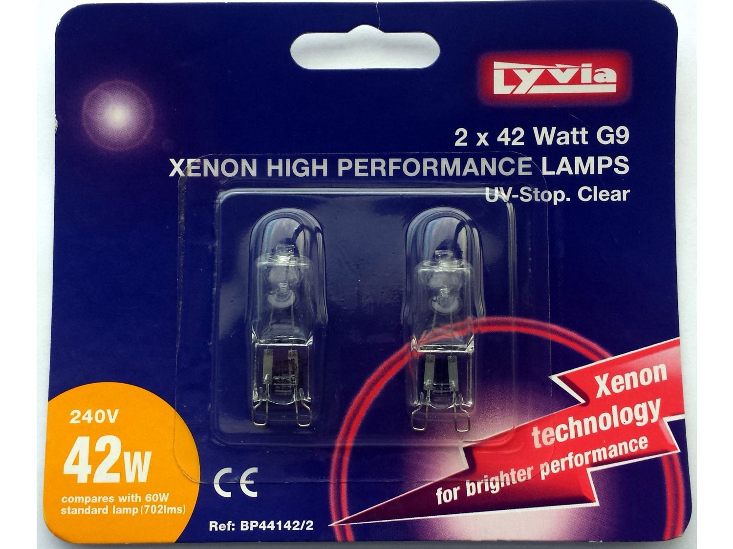 g9 clear xenon bulb