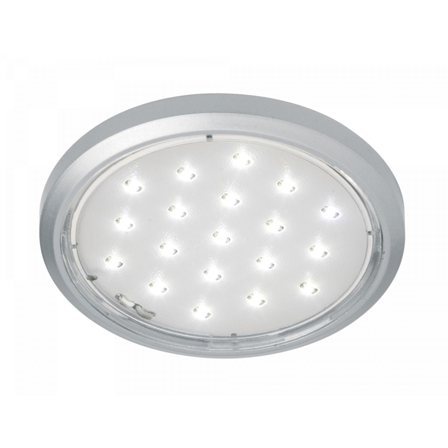 Flat round online light