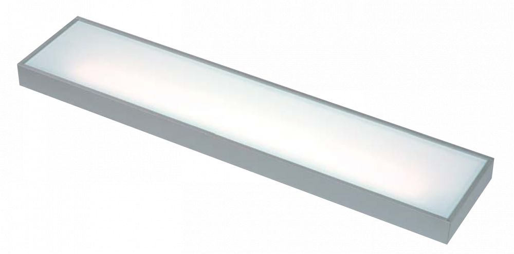 Major LED Illuminated Shelf aluminium flush wall fitting 450mm, 4000K ...