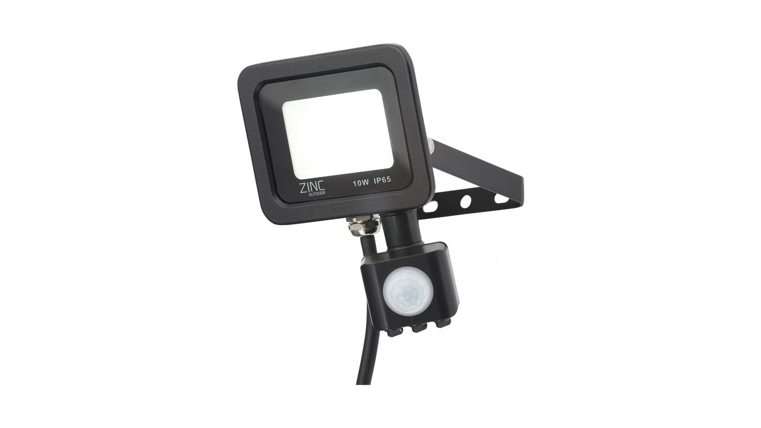 Zinc led outlet pir floodlight